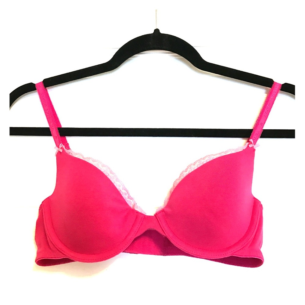 Victoria's Secret cotton 32B Lined Demi Bra!
